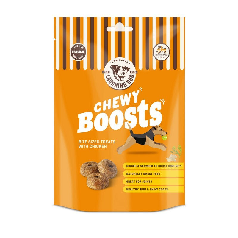 Laughing Dog Wht Free Chewy Boost 125gx5