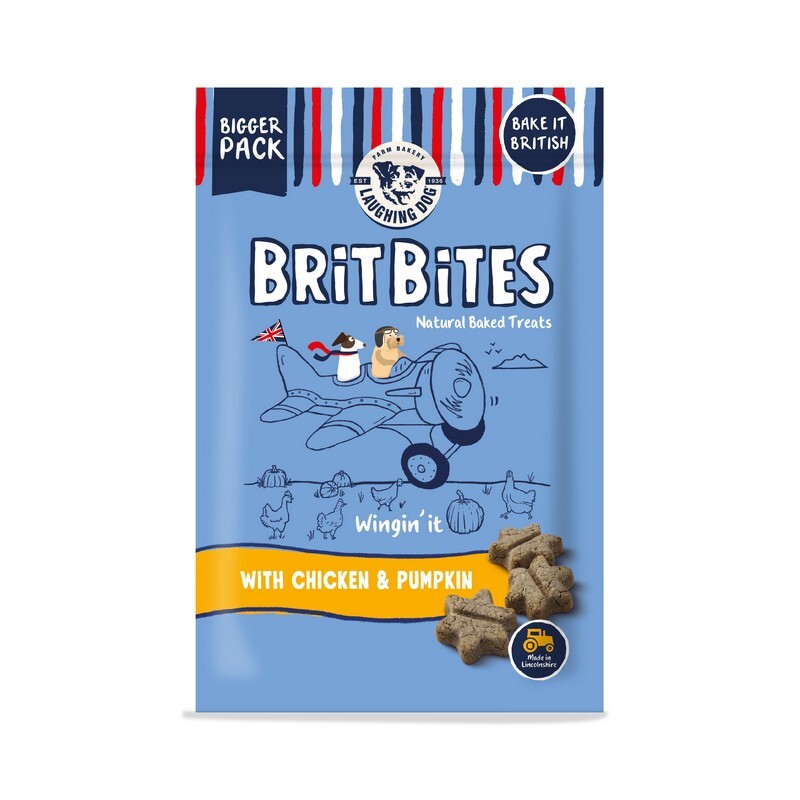 Laughing Dog Brit Bites GF Chk 175gx7