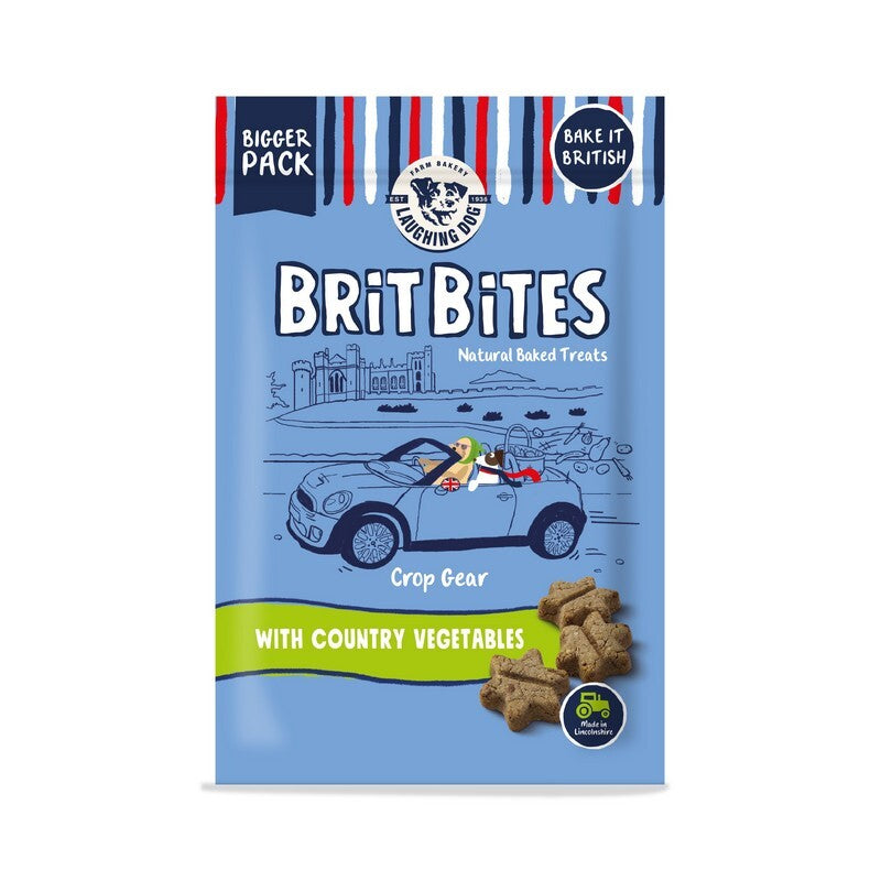 Laughing Dog Brit Bites Cnrty Veg 175gx7