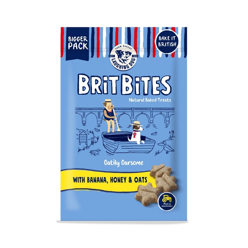 Laughing Dog Brit Bites WF BnHnOt 175gx7