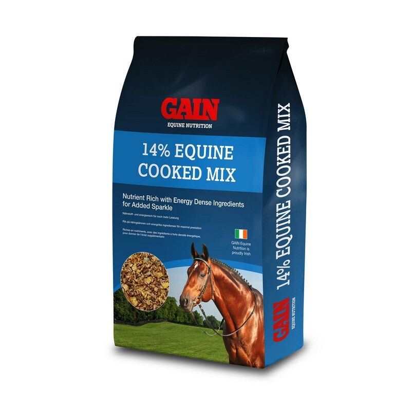 Gain Equine Cooked Mix 14% 20 kg