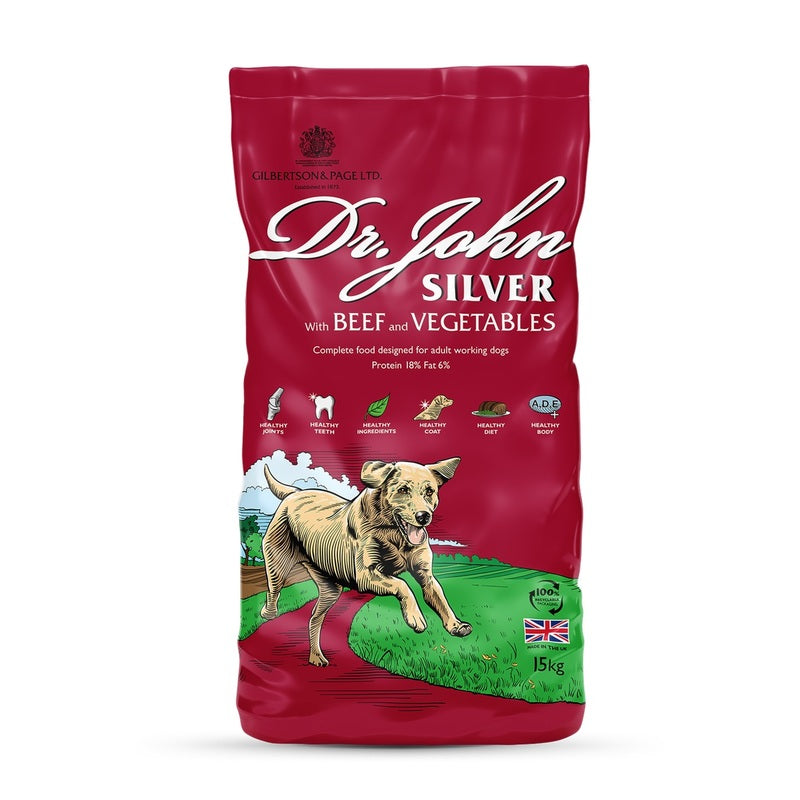 Dr John Silver with Beef 15 kg