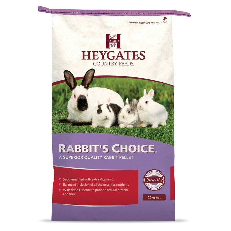 Heygates Rabbit Choice Pellets 20 kg