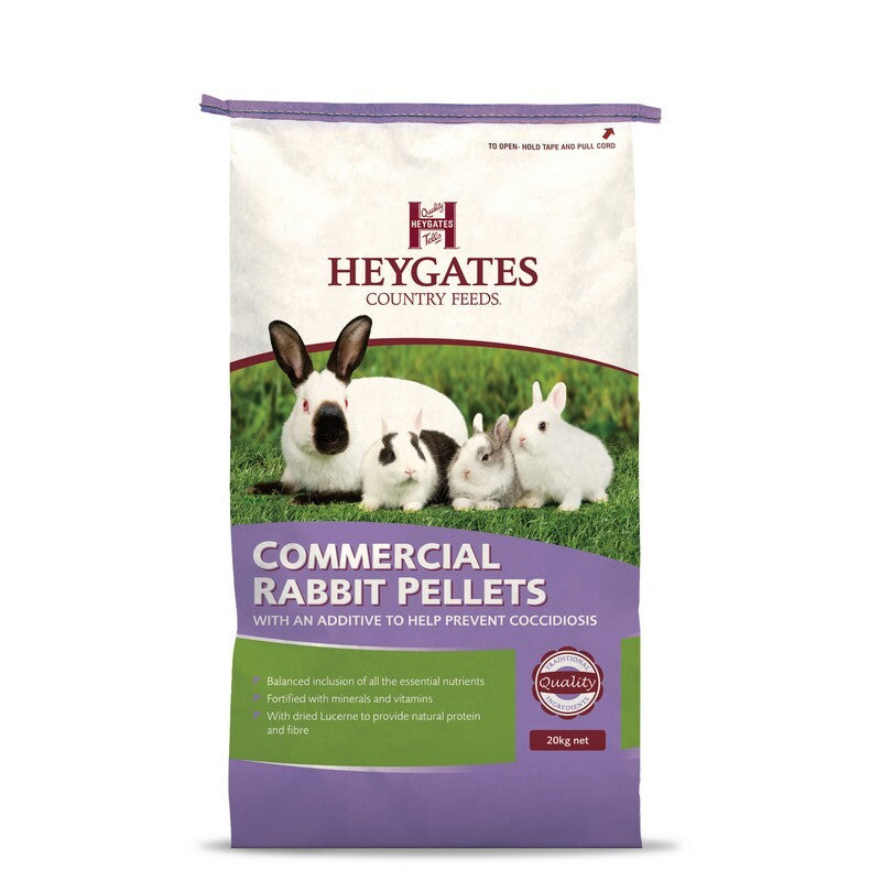 Heygates Rabbit Pells+Coccidiostat 20 kg