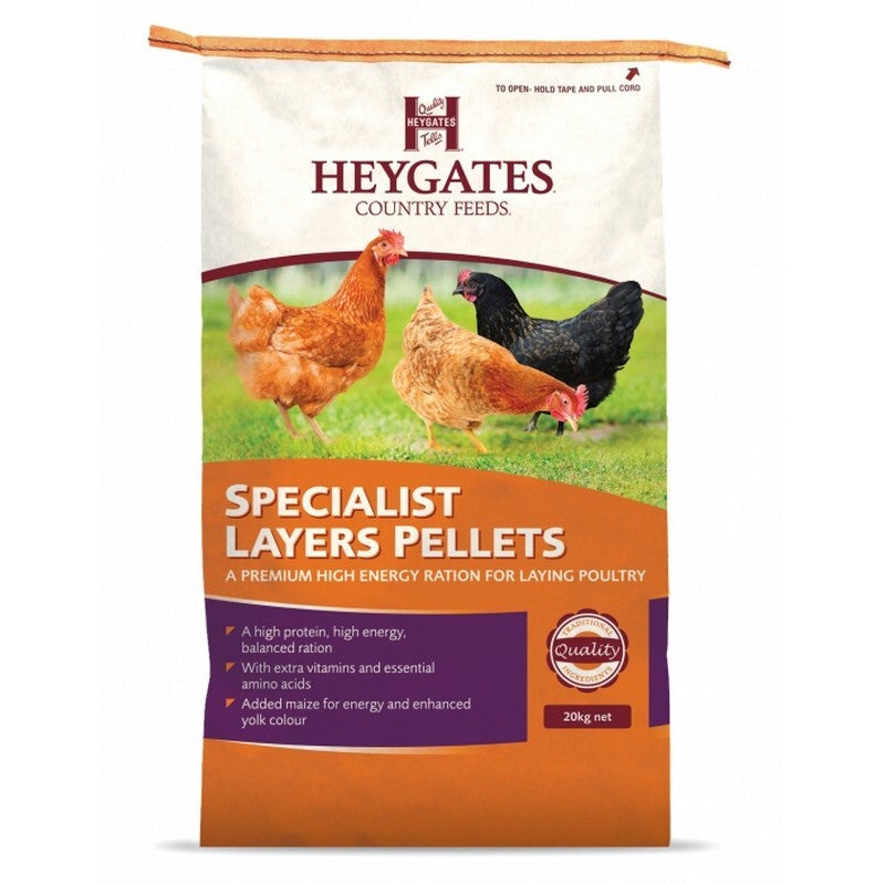 Heygates Specialist Layers Pellets 20 kg