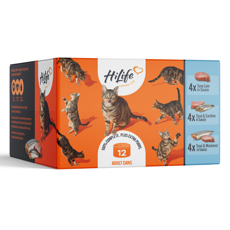 HiLife Cat Tin Tuna Recipes 70gx12x4