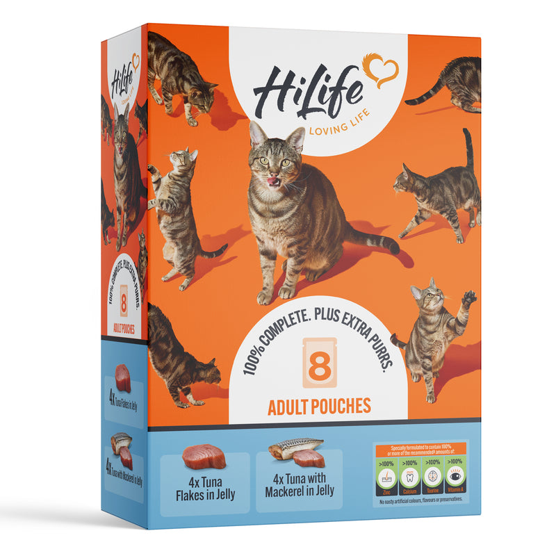 HiLife Cat Pch Tuna Recipes Jel 70gx8x4