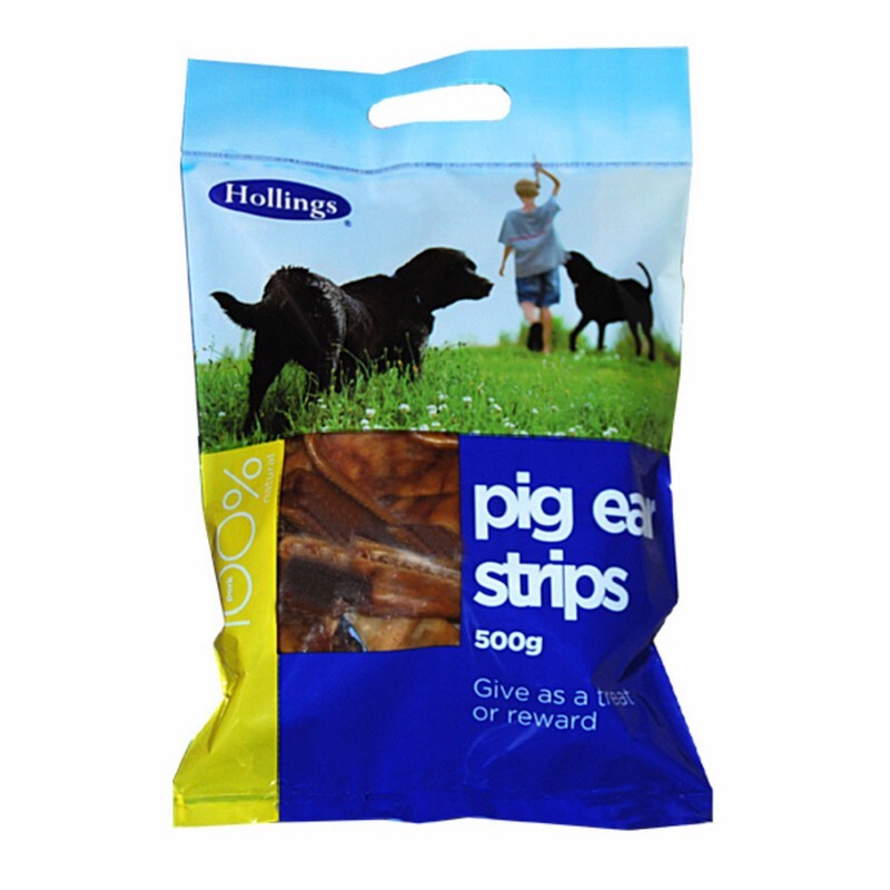 Hollings Pig Ear Strips 500gx6