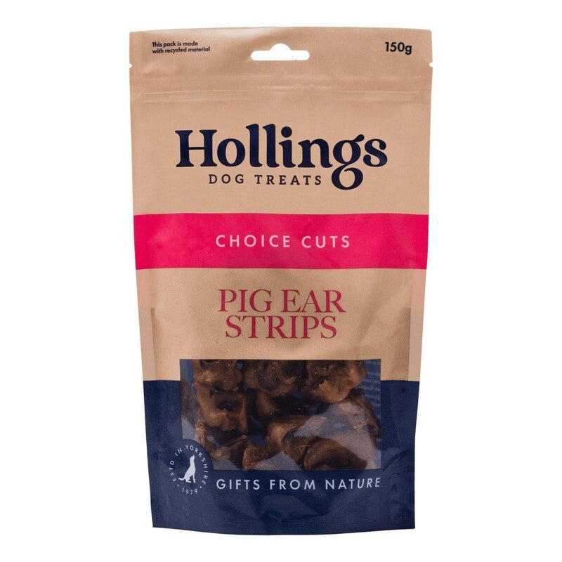 Hollings Pig Ear Strips 150gx8