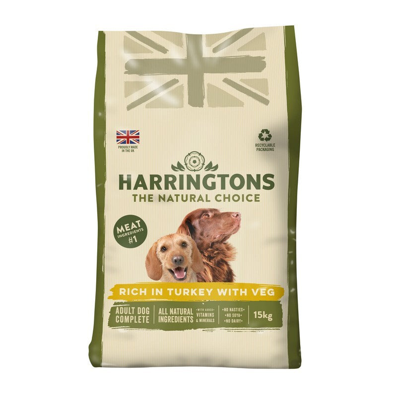 Harringtons Dog Turkey & Veg 15 kg
