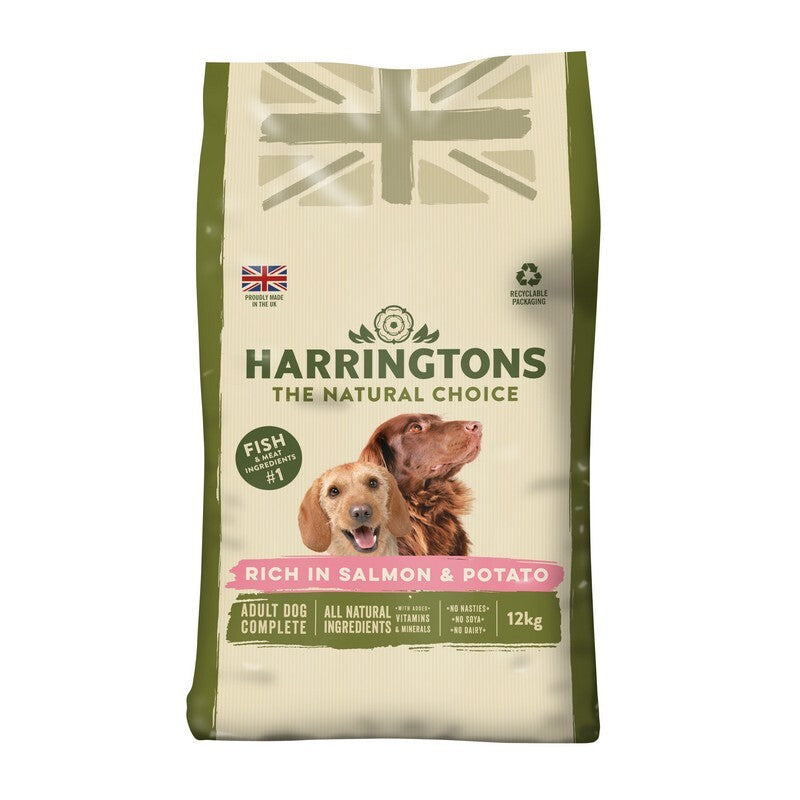 Harringtons Dog Salmon & Potato 12 kg