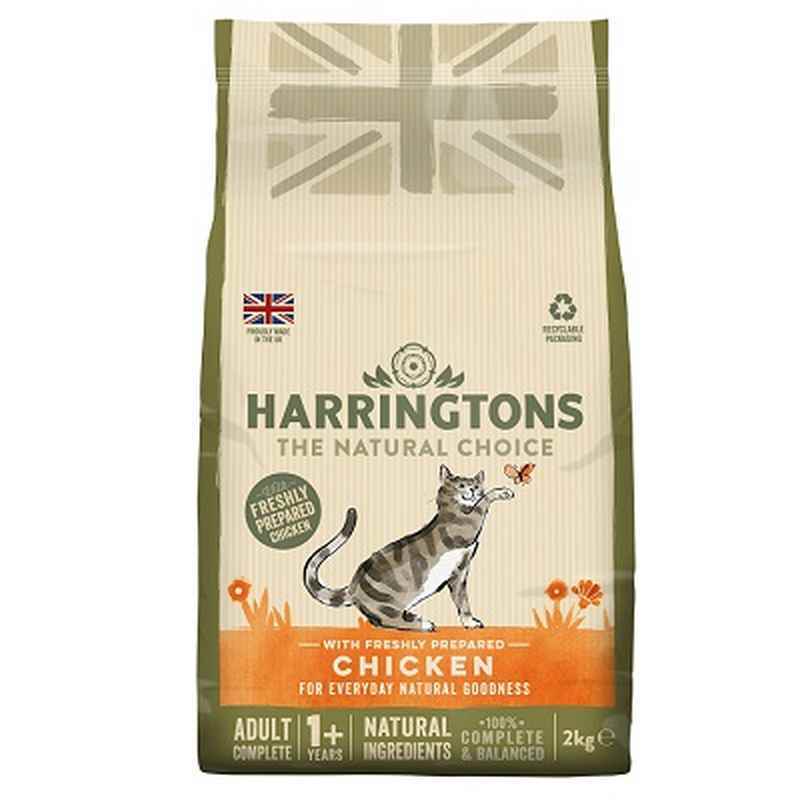 Harringtons Cat Adult Chicken 2kgx4