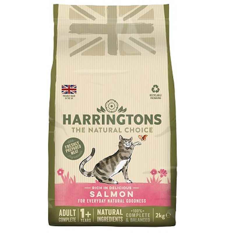 Harringtons Cat Adult Salmon 2kgx4