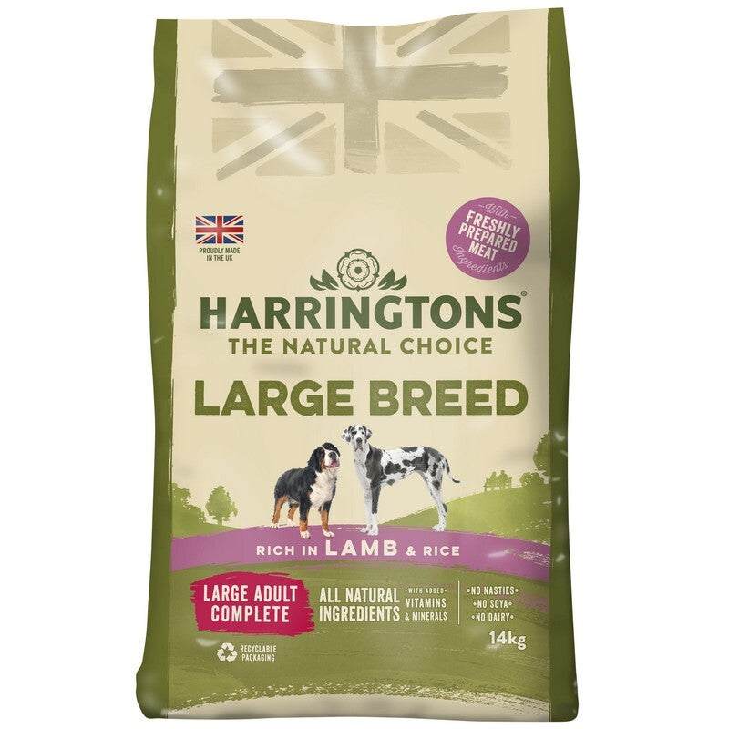 Harringtons Dog L Breed Lamb 14 kg