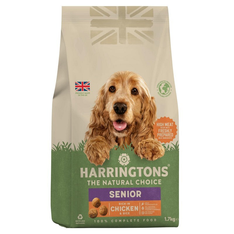Harringtons Dog Senior Chicken 1.7kgx4