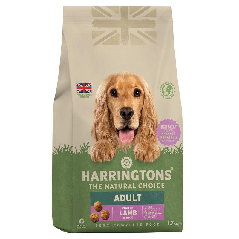 Harringtons Dog Lamb & Rice 1.7kgx4