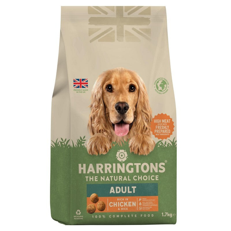 Harringtons Dog Chicken & Rice 1.7kgx4