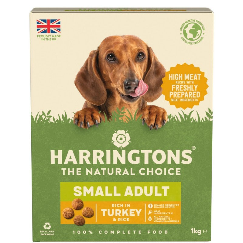 Harringtons Small Dog Turkey 1kgx5