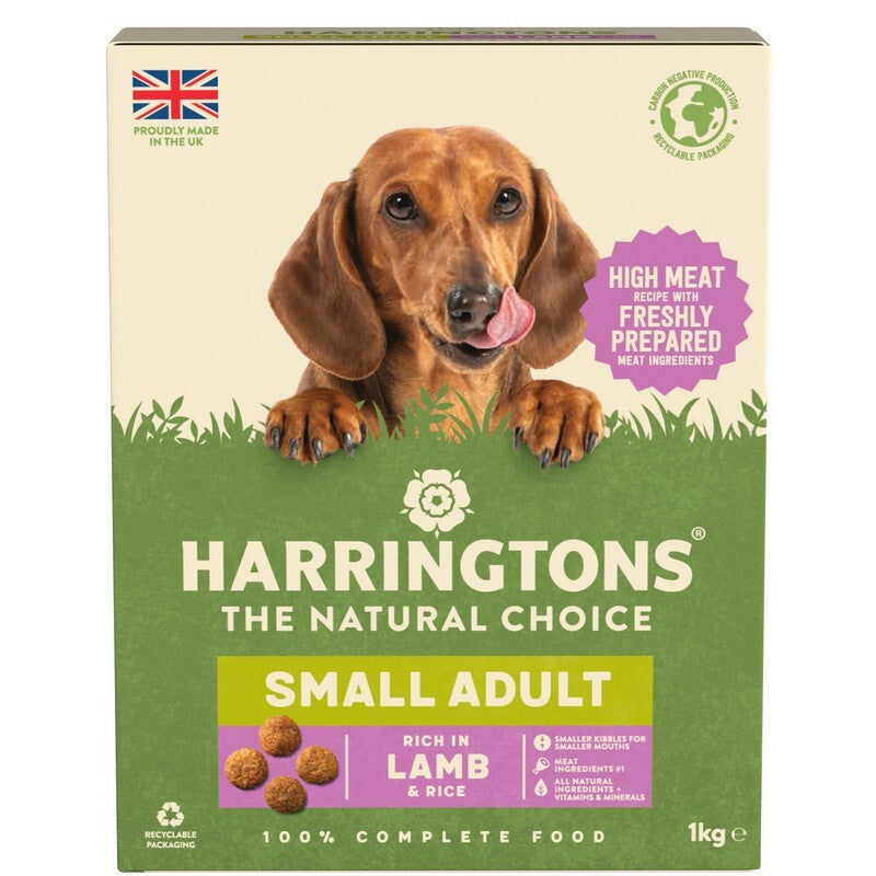 Harringtons Small Dog Lamb 1kgx5