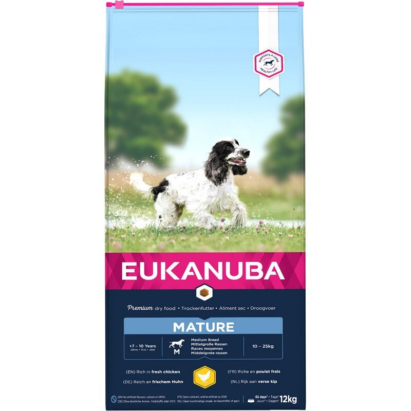 Eukanuba Mature Medium Chicken 12 kg