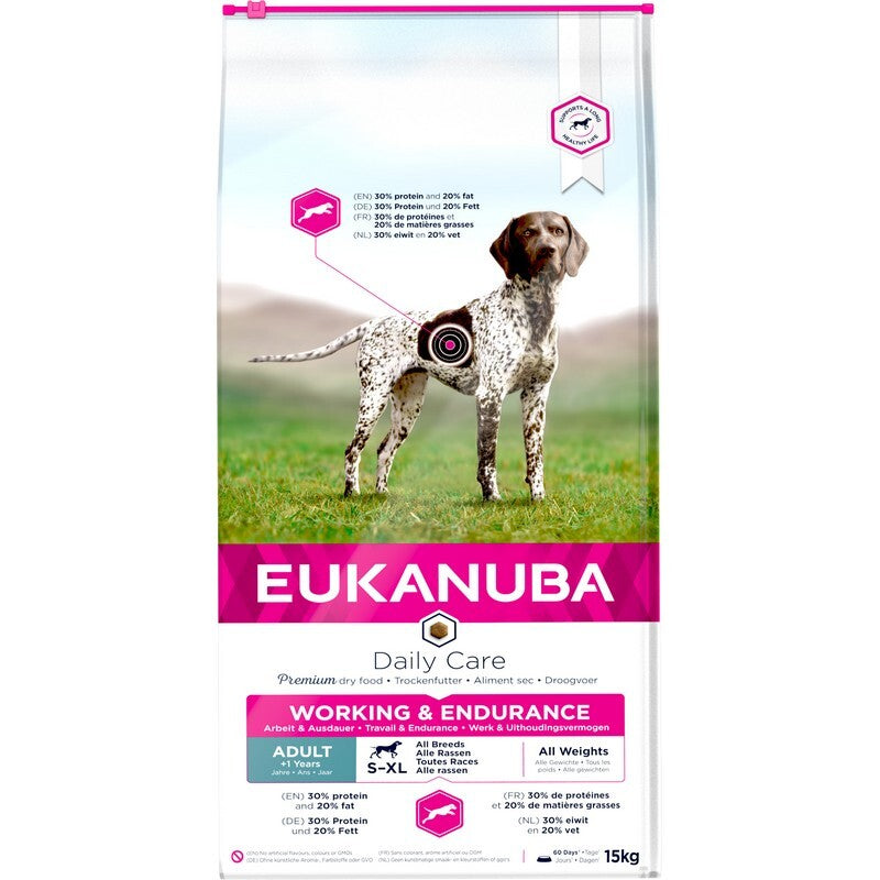 Eukanuba Adult DCare Working Endu 15kg