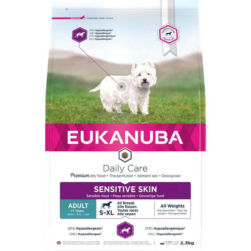 Eukanuba Adult D/Care Sensi Skin 3x2.3kg