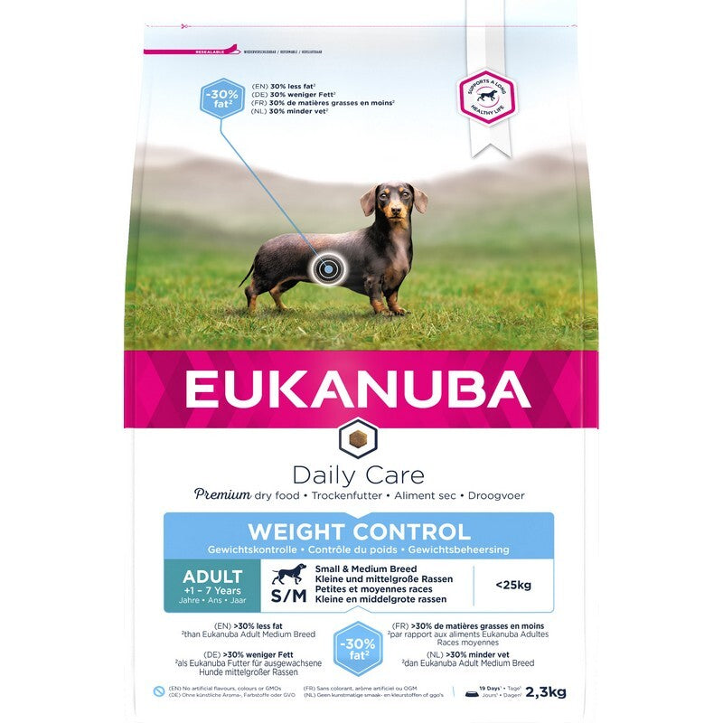 Eukanuba Adult D/Care Weight S/M 3x2.3kg
