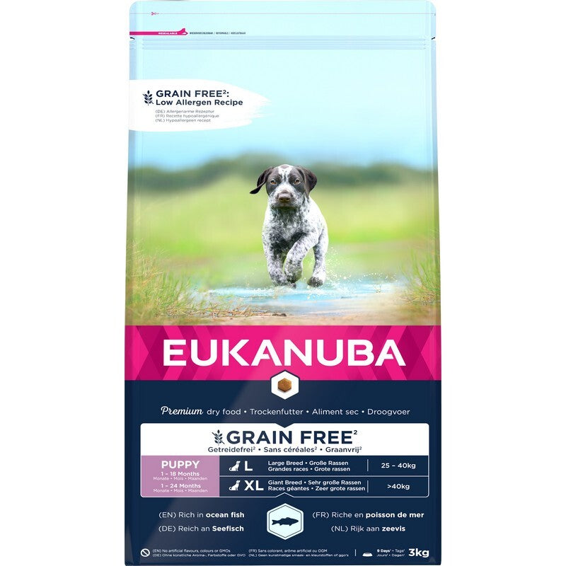 Eukanuba Puppy GF L OFish  3x3kg