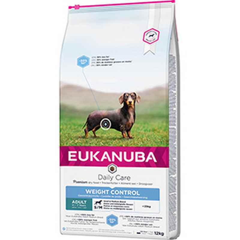 Eukanuba Adult DCare Weight Cont SM 12kg