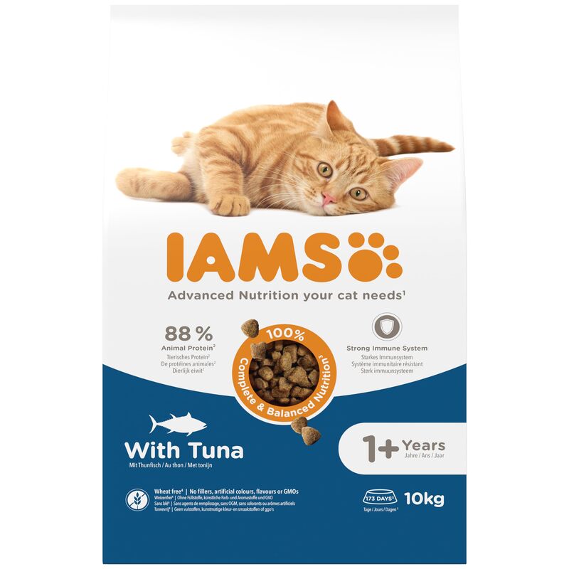 Iams Cat Adult Tuna 10 kg