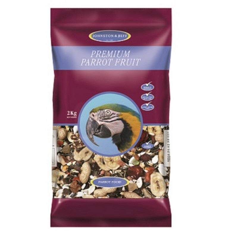 JJ Premium Parrot Fruit 2kgx6