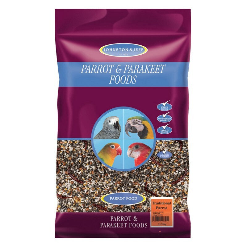 JJ Traditional Parrot Food 12.75kg