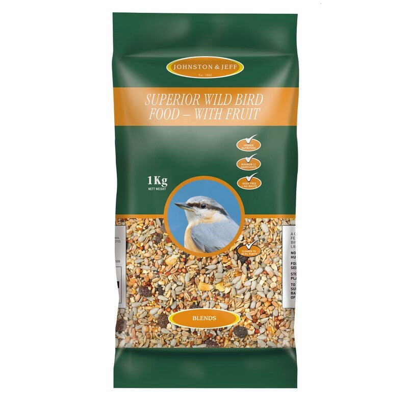 JJ Superior Wild Bird with Fruit 1kg x12
