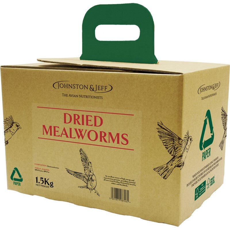 JJ Mealworms in EcoBox 1.5 kg