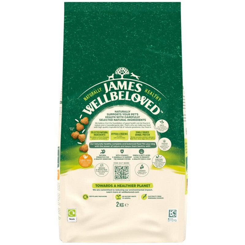 JW Dog Adult Turkey & Rice 2 kg