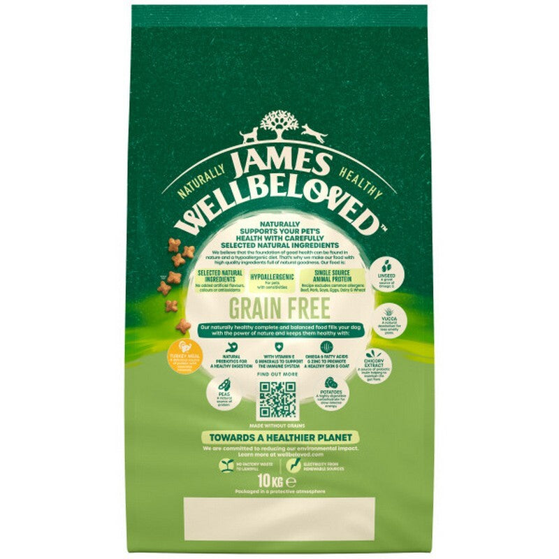 JW Dog Adult GF Turkey & Veg 10 kg