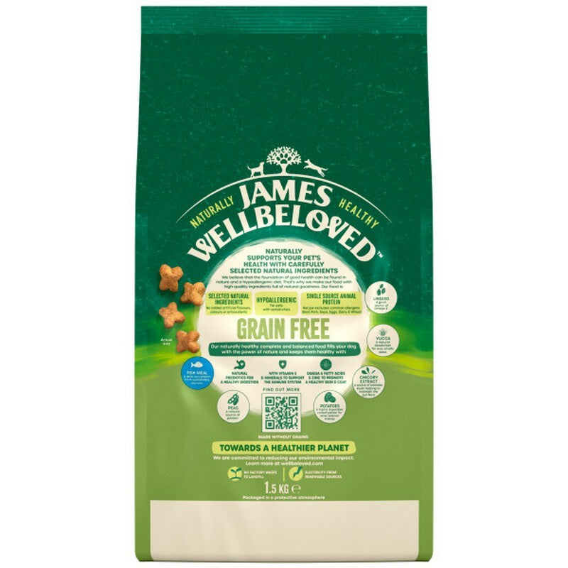JW Dog Adult GF Fish & Veg 1.5 kg