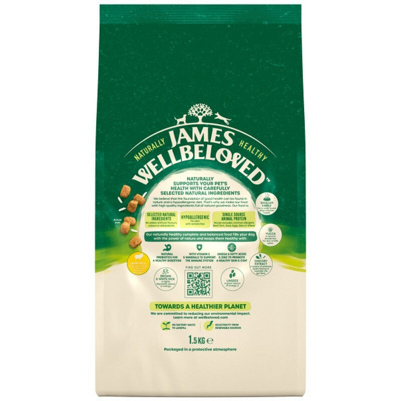 JW Dog Adult Small Lamb & Rice 1.5 kg