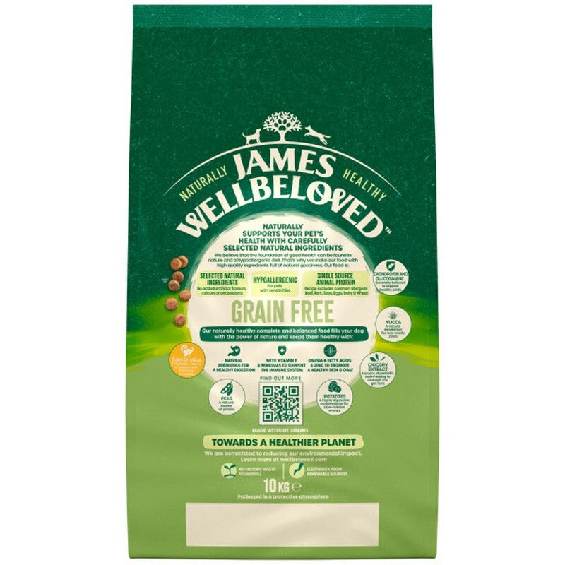 JW Dog Senior GF Turkey & Veg 10 kg