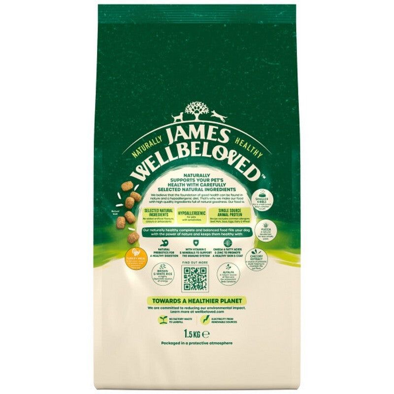 JW Dog Senior Small Turkey & Rice 1.5 kg