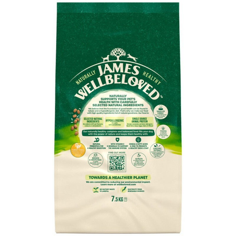 JW Dog Senior Small Turkey & Rice 7.5 kg