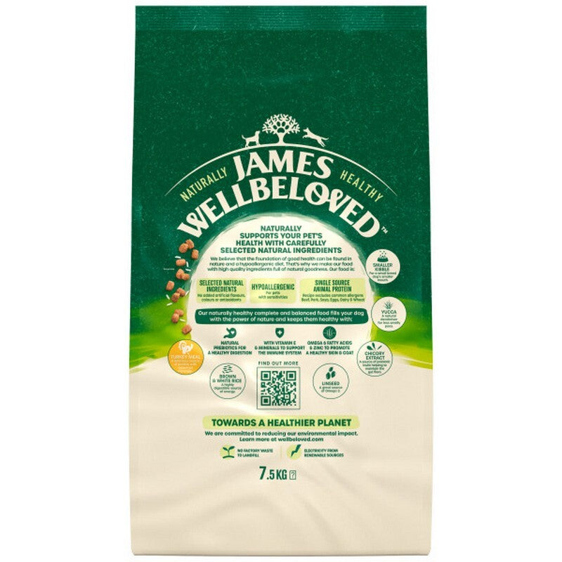 JW Dog Adult Small Turkey & Rice 7.5 kg