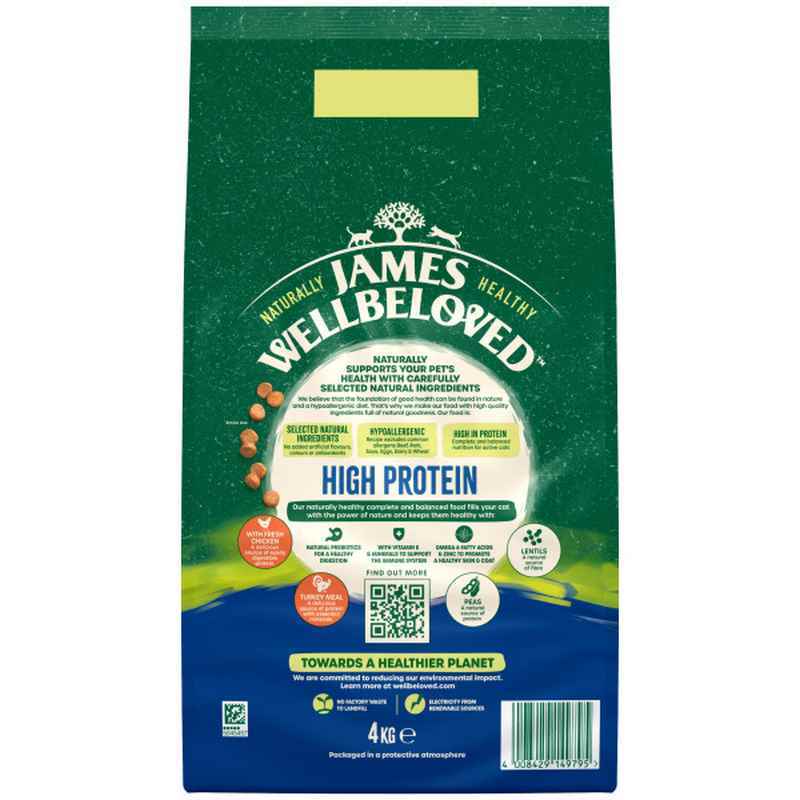 JW Cat Adult HProtein Chick&Turkey 4 kg