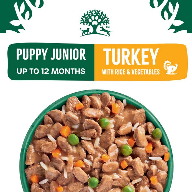JW Puppy Turkey Rice Grvy Pch 90gx12x4