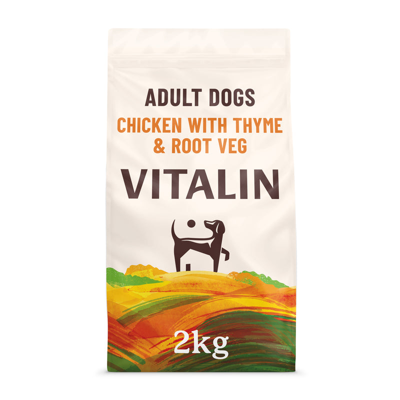 Vitalin Adult Chicken Thyme Veg 2kgx4