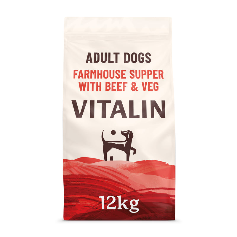 Vitalin Adult Farmhouse Beef 12 kg