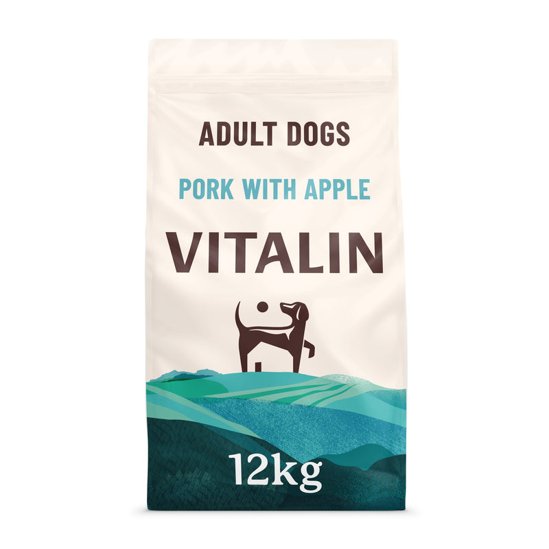 Vitalin Adult Pork Apple 12 kg