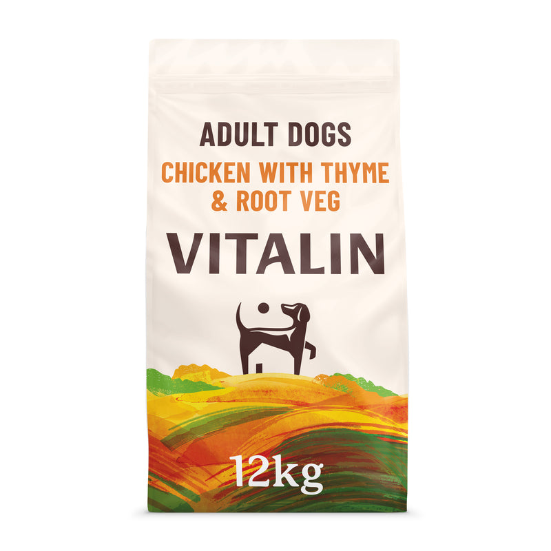 Vitalin Adult Chicken Thyme Veg 12 kg