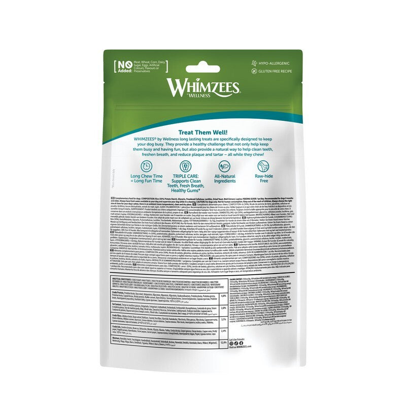 Whimzees Rice Bone Large 9bag x6