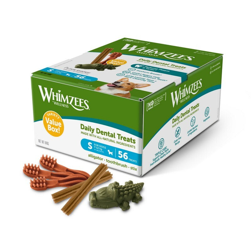 Whimzees Variety Small Value Box x56
